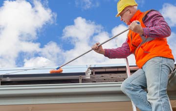 Dodington soft wash roof cleaning